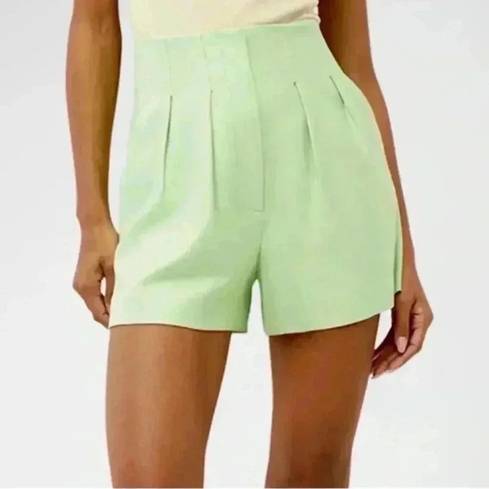 Veronica Beard Shorts | Veronica Beard Gables Short In Pistachio SIZE 0
